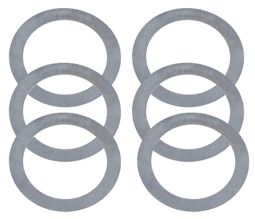 Améliore la précision de ton Summit avec le Headspace Shim Pack de Volquartsen, comprenant 3 shims épais et 3 fins pour un ajustement parfait.